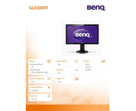 BenQ GL2450HT czarny - 152175 - zdjęcie 7